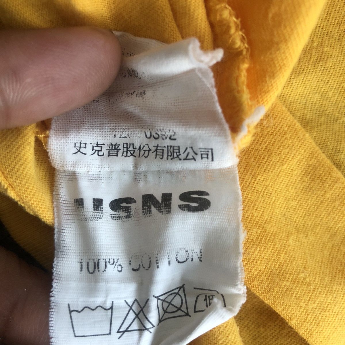 Vintage Vintage usns united state new system t shirt Size US M / EU 48-50 / 2 - 9 Thumbnail