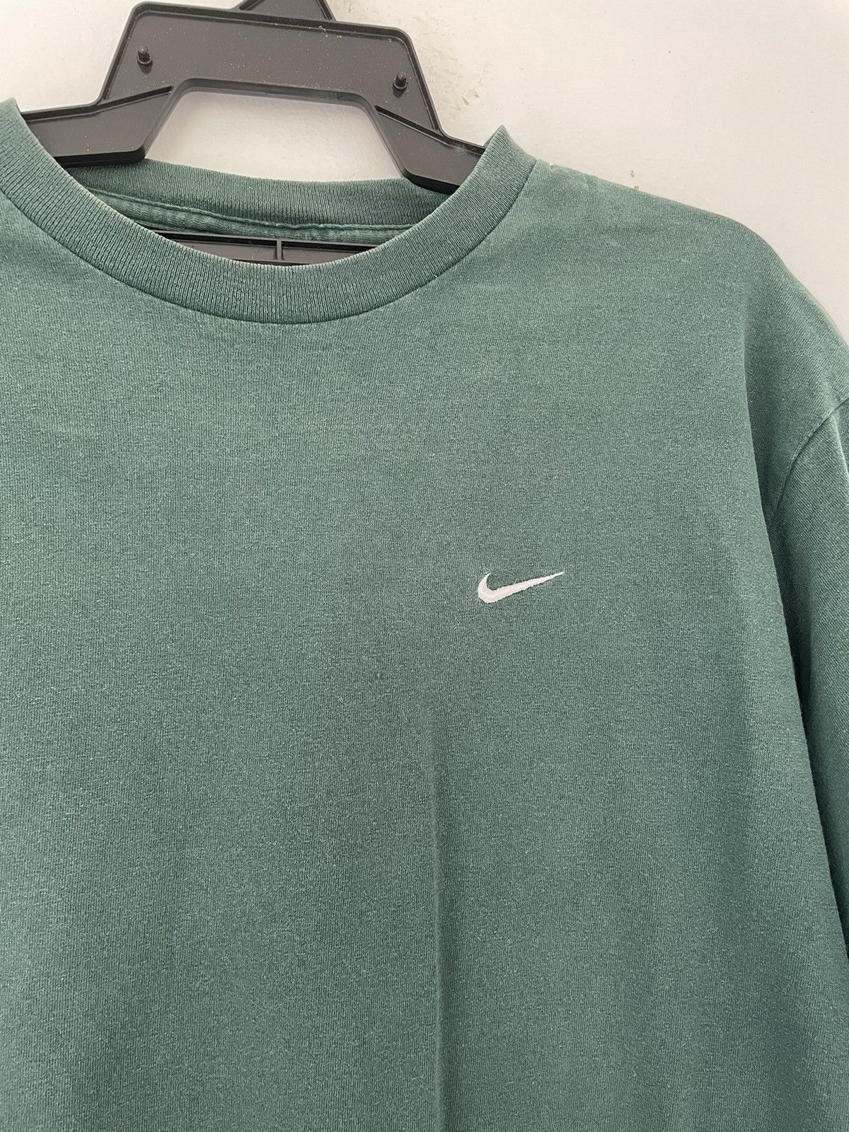 Nike × Vintage VINTAGE NIKE DUCK GREEN SWOOSH TEE Size US M / EU 48-50 / 2 - 2 Thumbnail