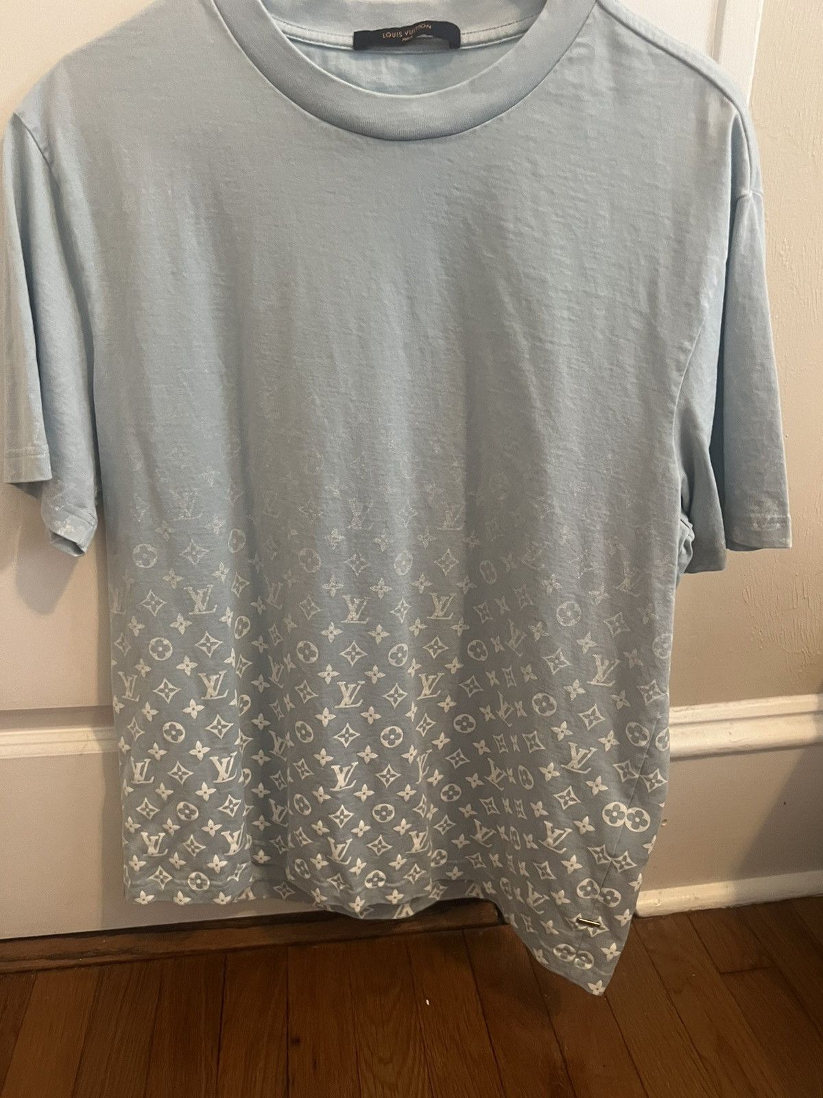 LOUIS VUITTON グラデーションTシャツ　XS Louis Vuitton LVSE Monogram Gradient T-Shirt Dark Ocean Men's - US