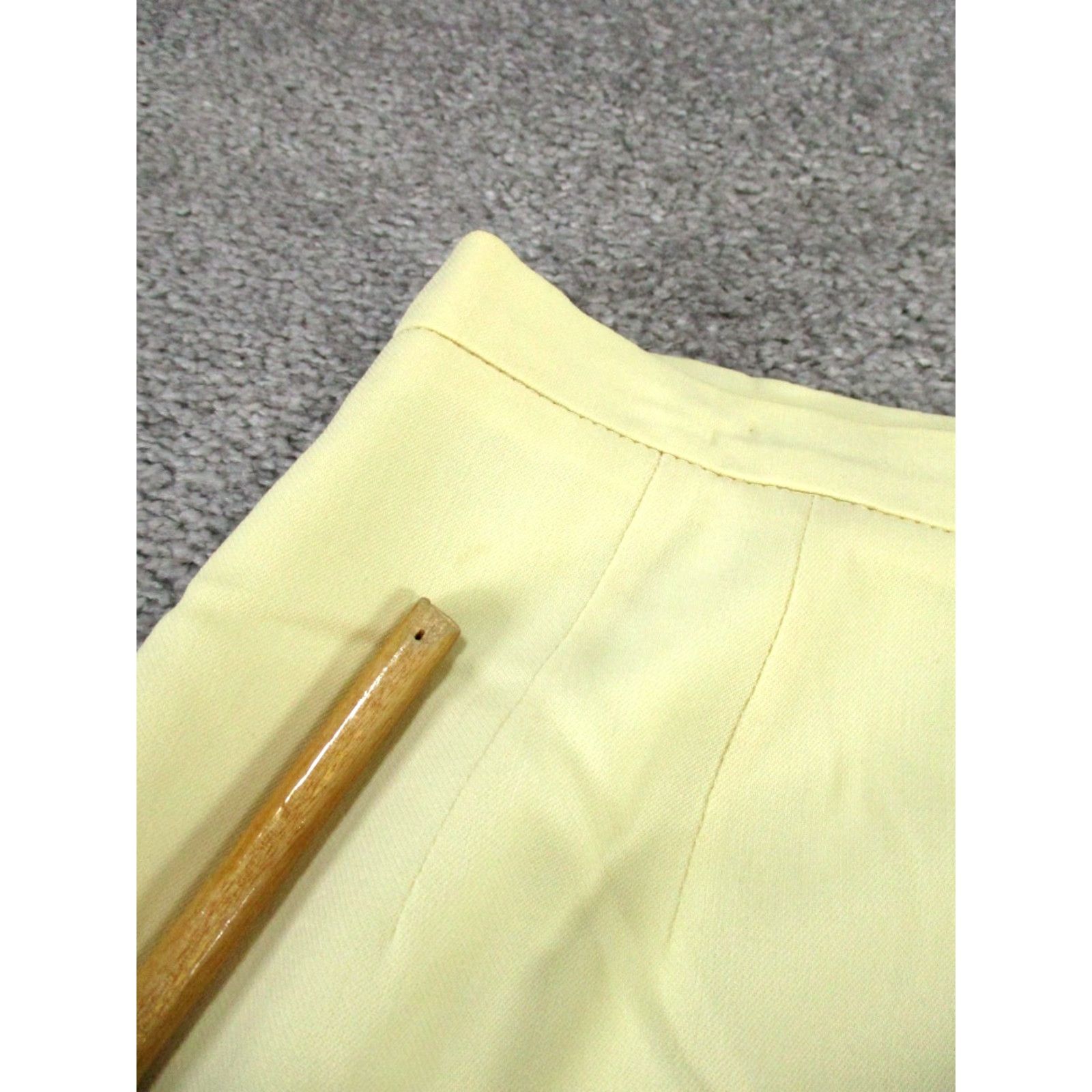 Emanuel Ungaro VINTAGE Emanuel Ungaro Skirt Womens 12 Ivory Wool Blend Pencil Size 34" / US 12 / IT 48 - 3 Thumbnail