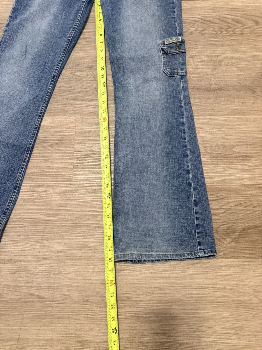 L.E.I. Low waisted & flared light-washed Lei denim Size 38" / US 16 / IT 52 - 8 Thumbnail