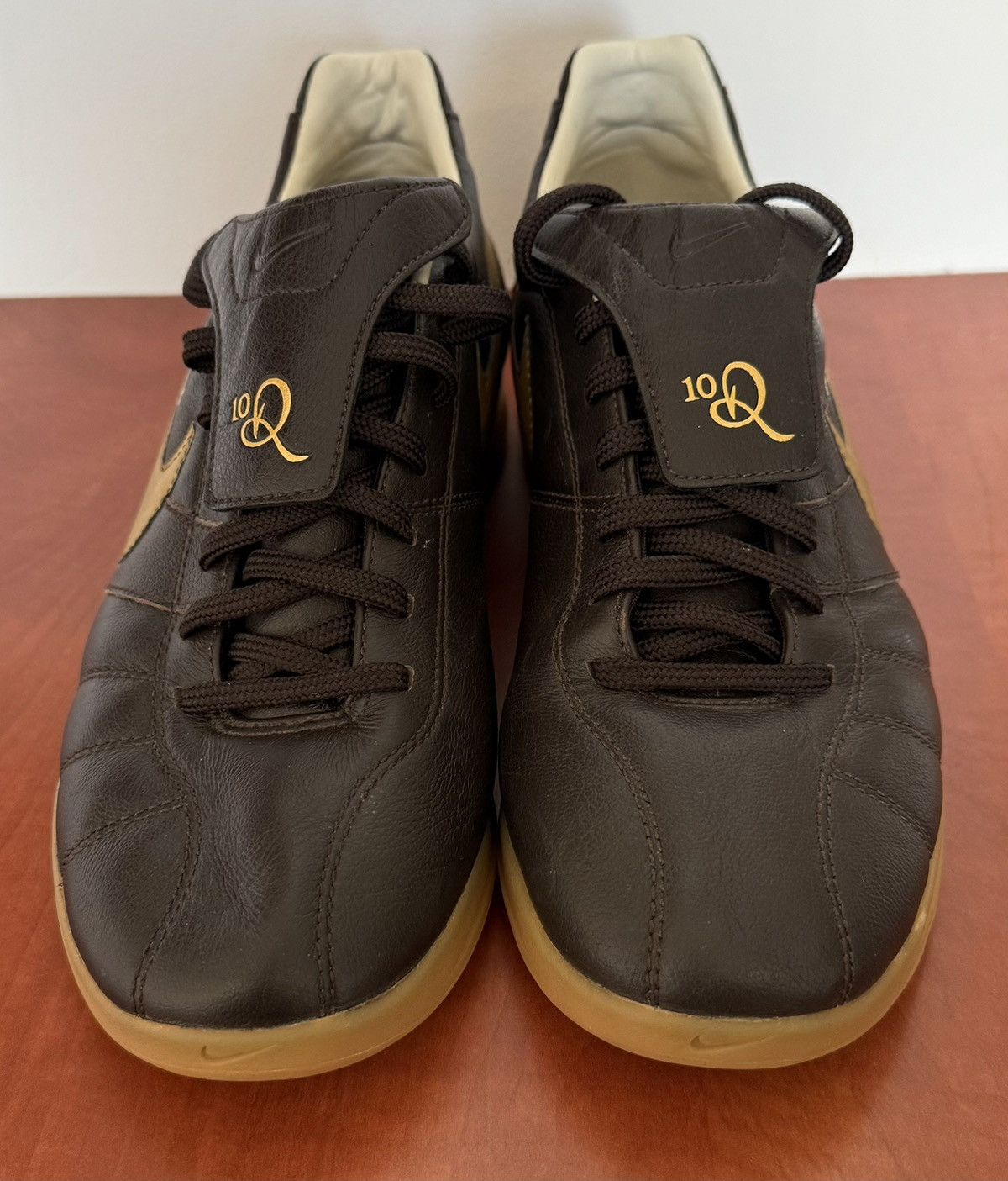 Nike Nike Tiempo R10 Ronaldinho Indoor RARE Soccer Shoes Brown Size US 7.5 / EU 40-41 - 3 Thumbnail