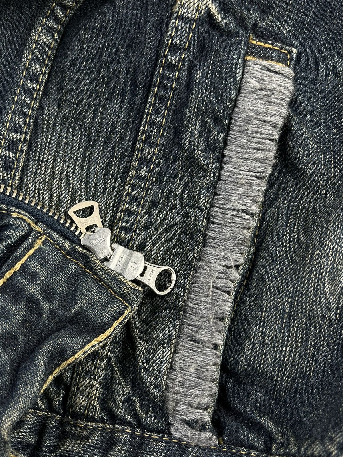 ジャケット・アウター UNDERCOVER 2006AW GURUGURU Denim Jacket Undercover AW06 Undercover Guruguru Insect Bug Denim Jacket