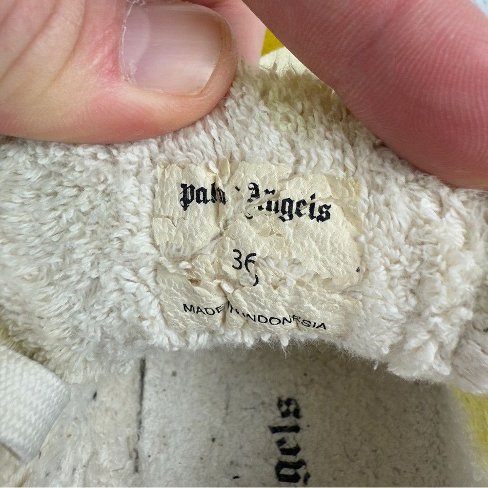 Palm Angels Palm Angels Snow Low Top Yellow Suede Chunky Sneakers Women Size US 6 / IT 36 - 2 Thumbnail