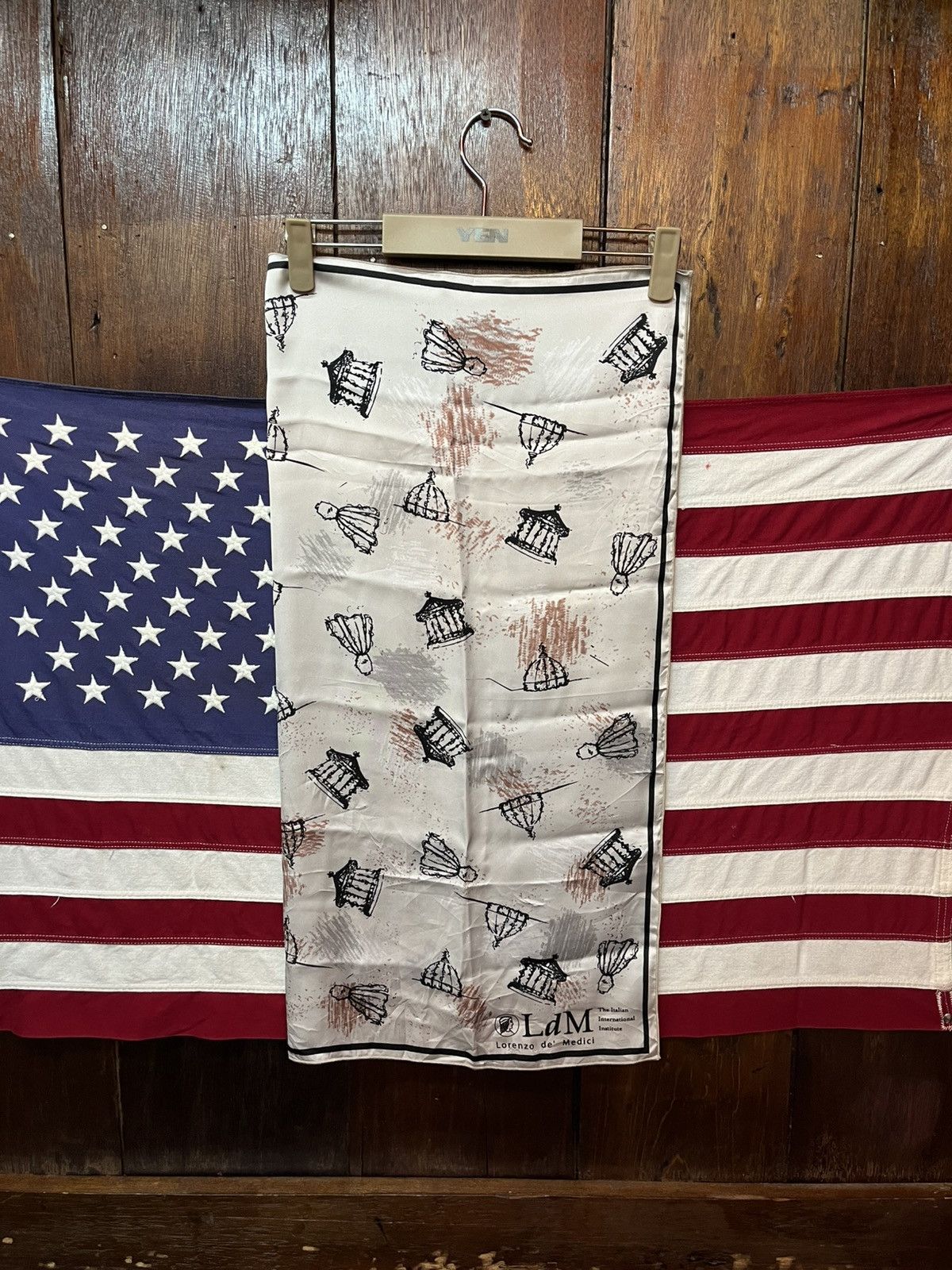 Vintage Lorenzo de Medici Scarf Size ONE SIZE - 1 Thumbnail