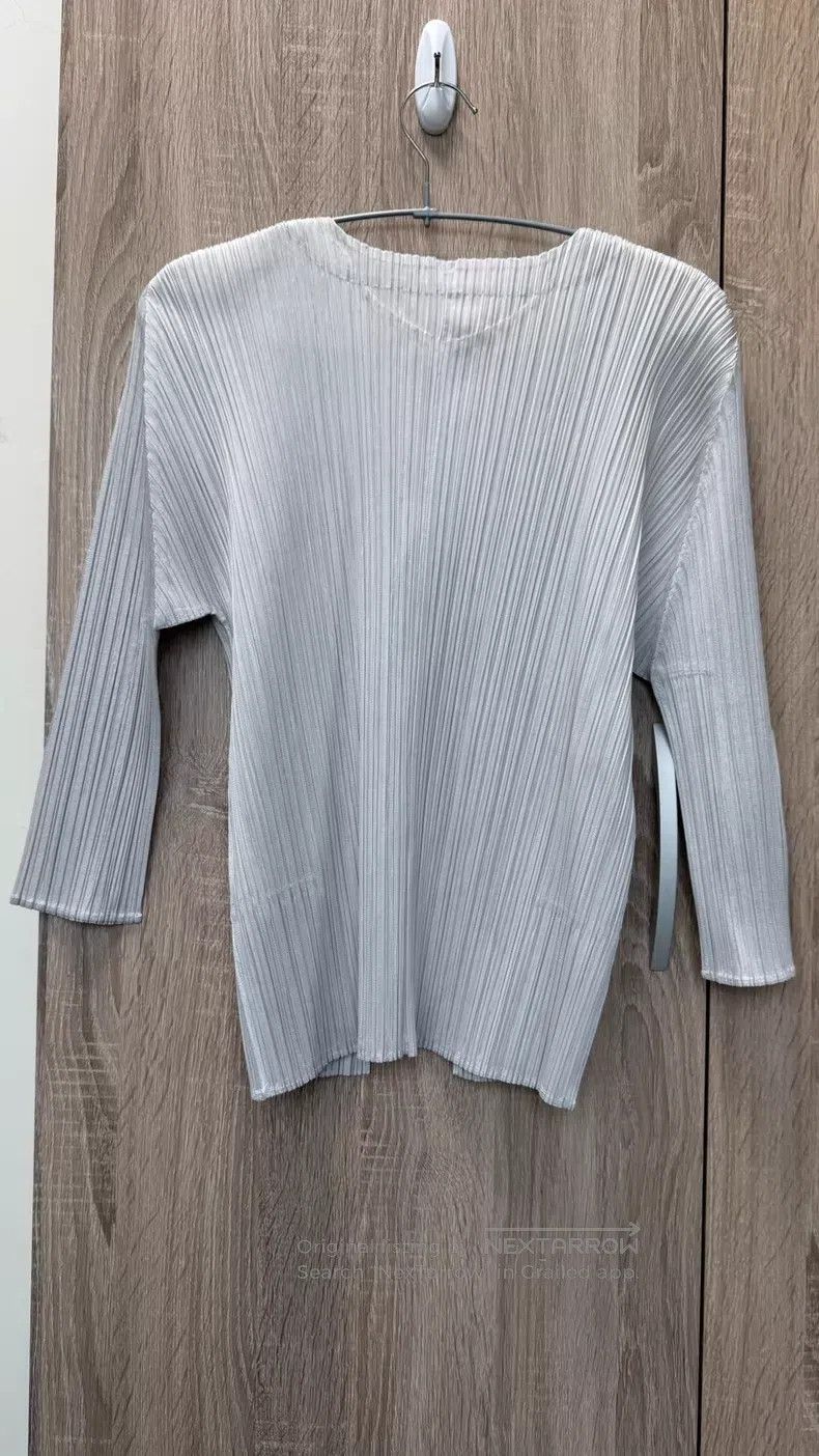 Issey Miyake Issey Miyake Gray Coat Size L / US 10 / IT 46 - 3 Thumbnail