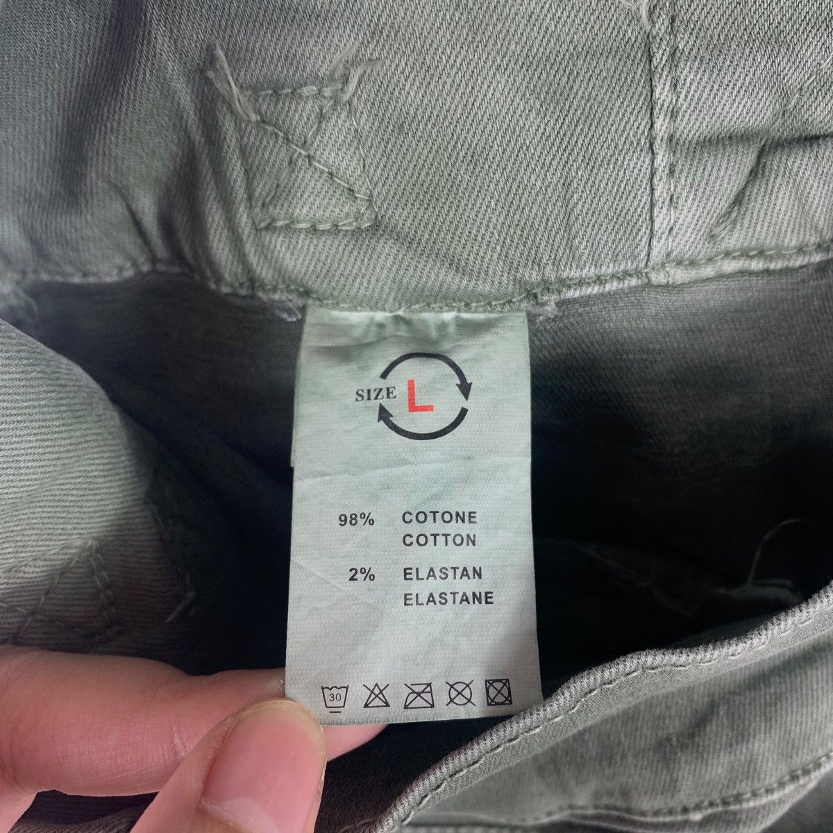 Japanese Brand MELLY & CO bondage cargo pants Size US 32 / EU 48 - 3 Thumbnail