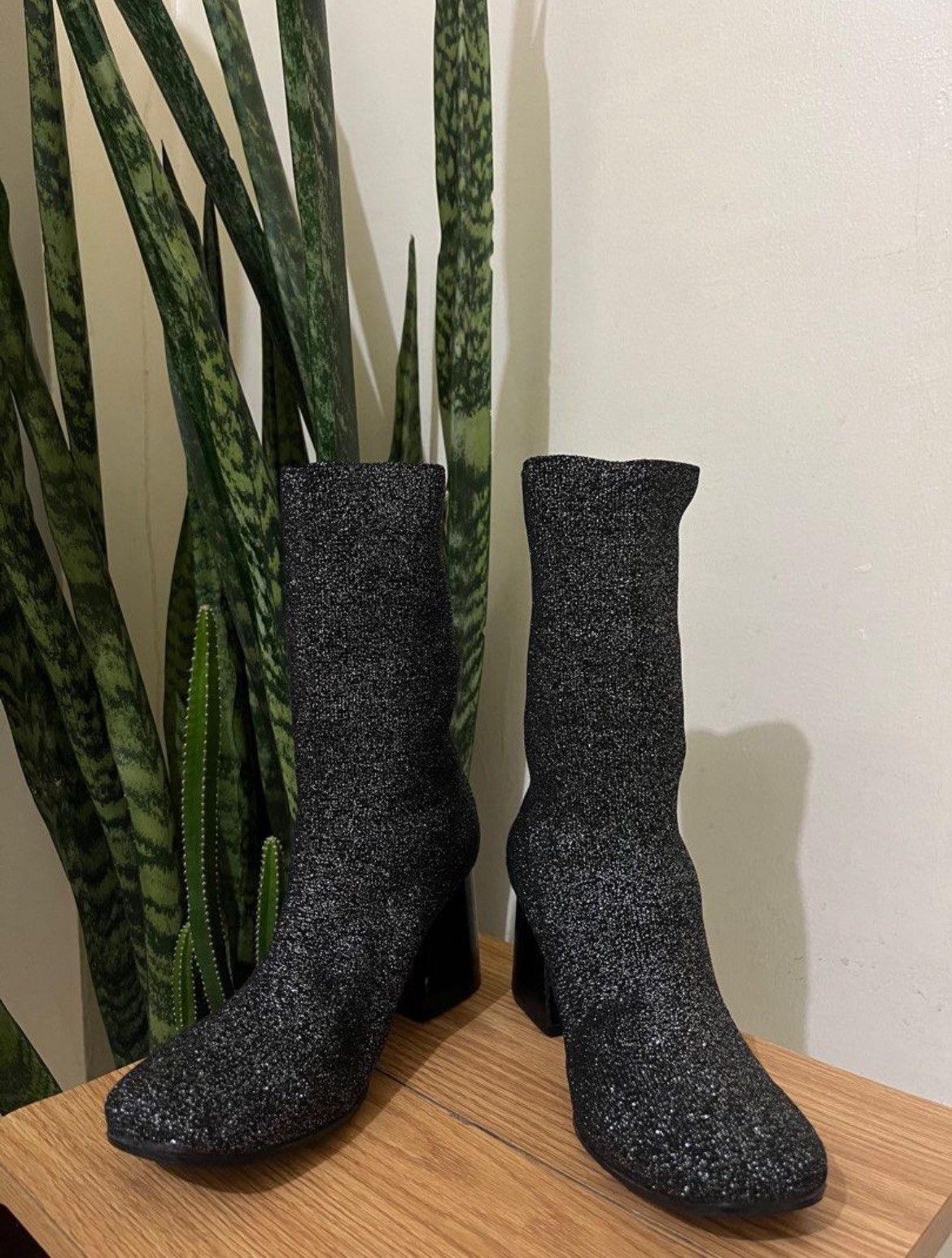 Celine Celine by Phoebe Philo glitter soft ballerina boots Grailed