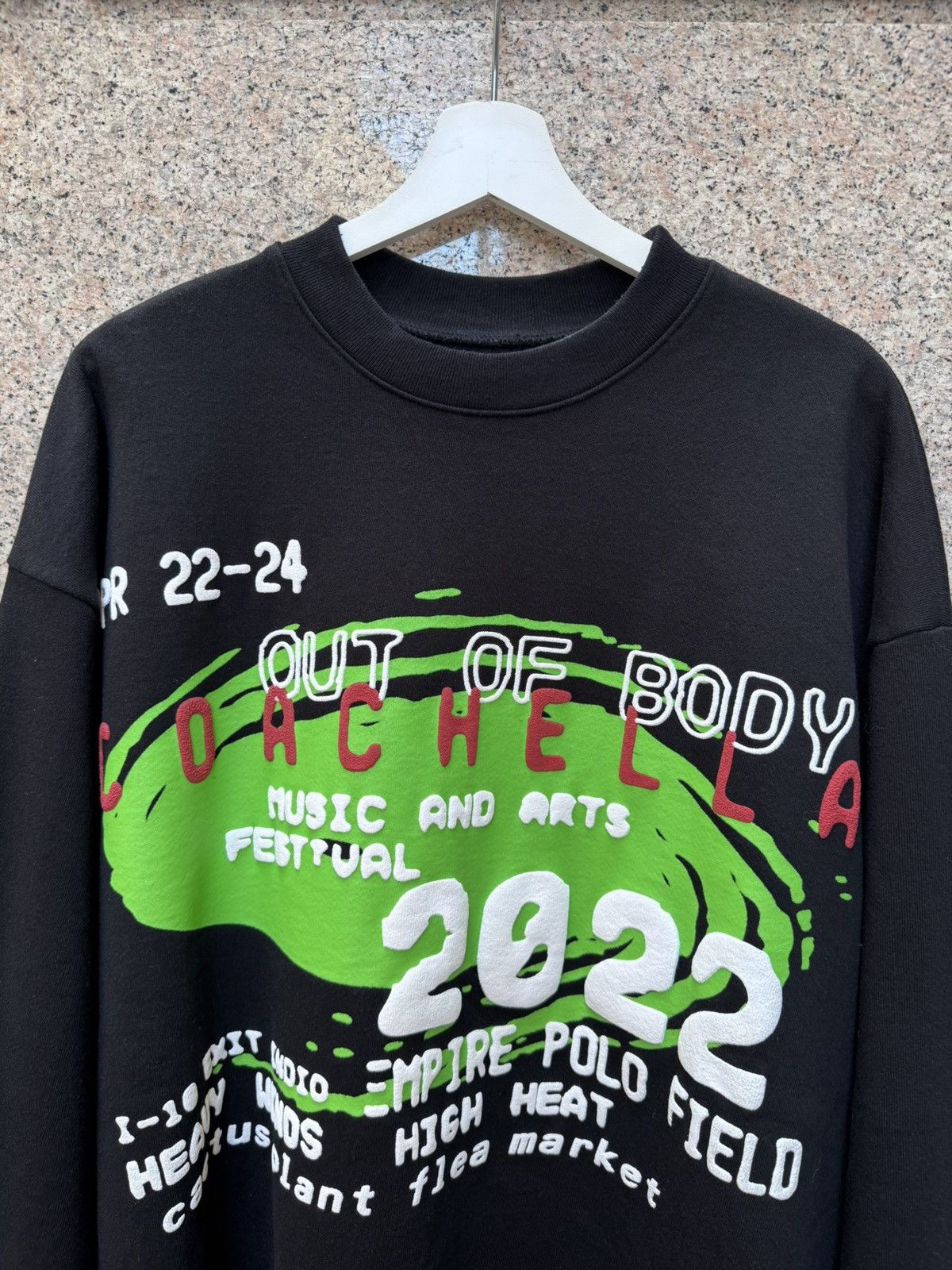 Cactus Plant Flea Market Cpfm cactus plant flea market crewneck Coachella hoodie xl Size US XL / EU 56 / 4 - 3 Thumbnail