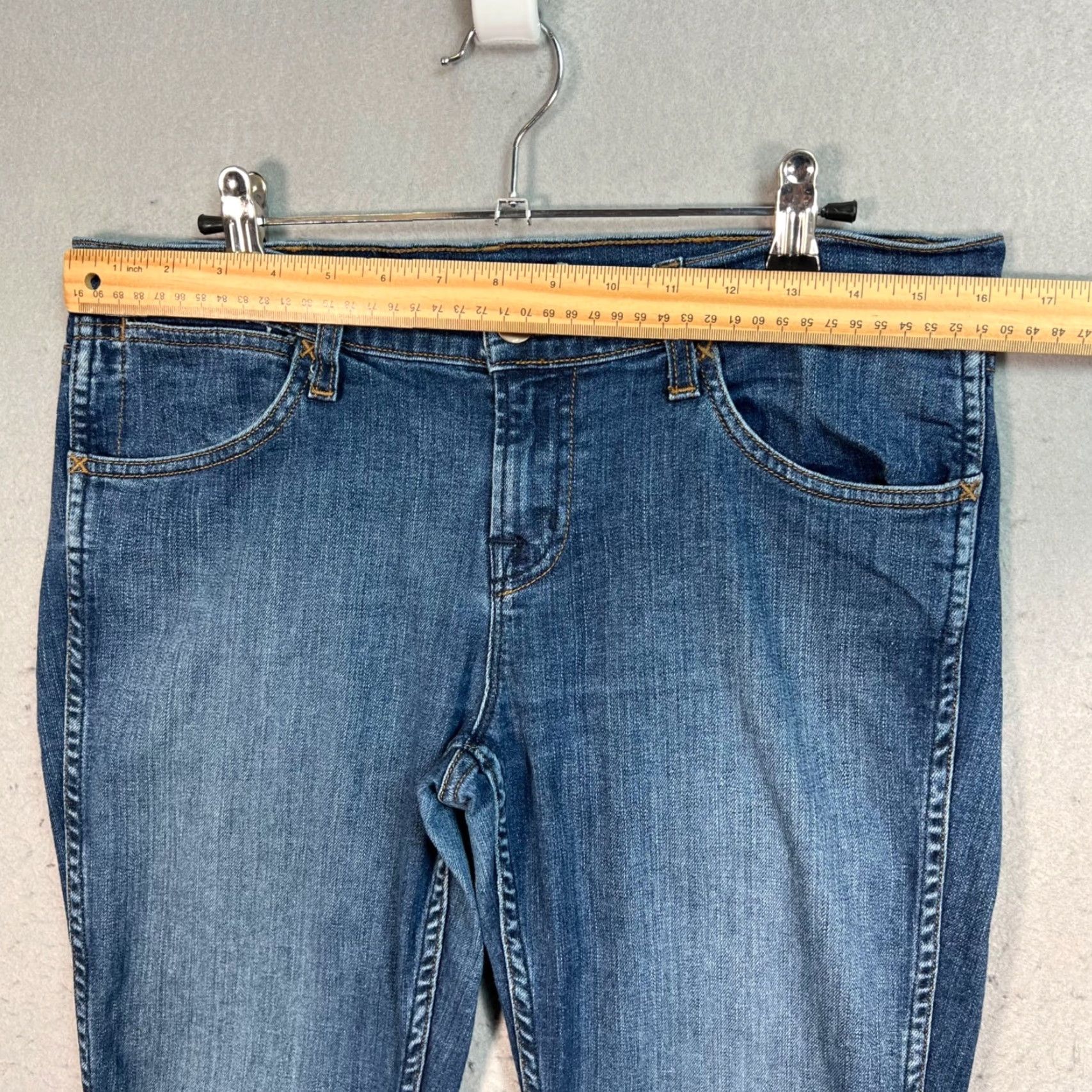J Brand VINTAGE J Brand Jeans Womens 30 Dark Blue Denim Skinny Fit Size 30" / US 8 / IT 44 - 7 Thumbnail