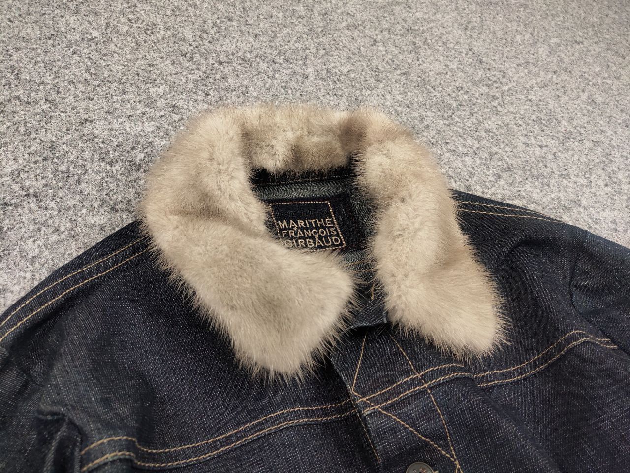 Marithe + Francois Girbaud Marithe Francois Girbaud Vintage Denim Pocket fur Jacket Size M / US 6-8 / IT 42-44 - 7 Thumbnail