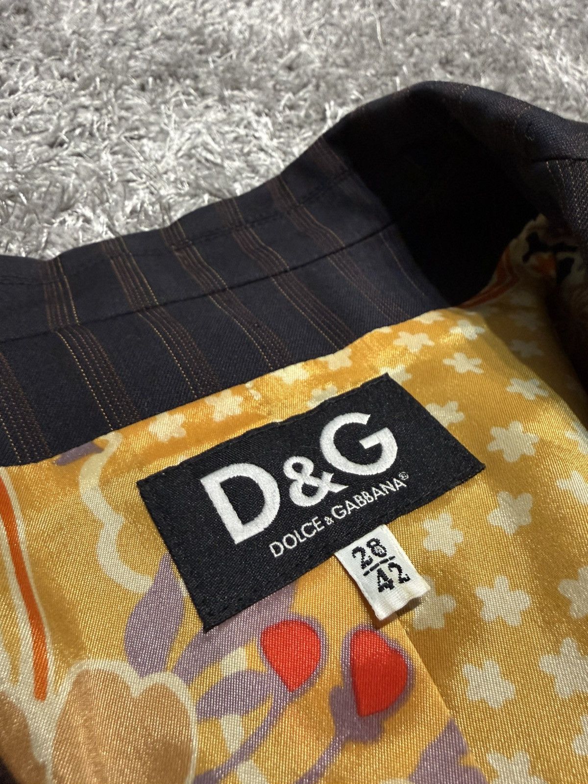Dolce & Gabbana Women’s Dolce & Gabbana floral print jacket Blazer Size M / US 6-8 / IT 42-44 - 2 Thumbnail