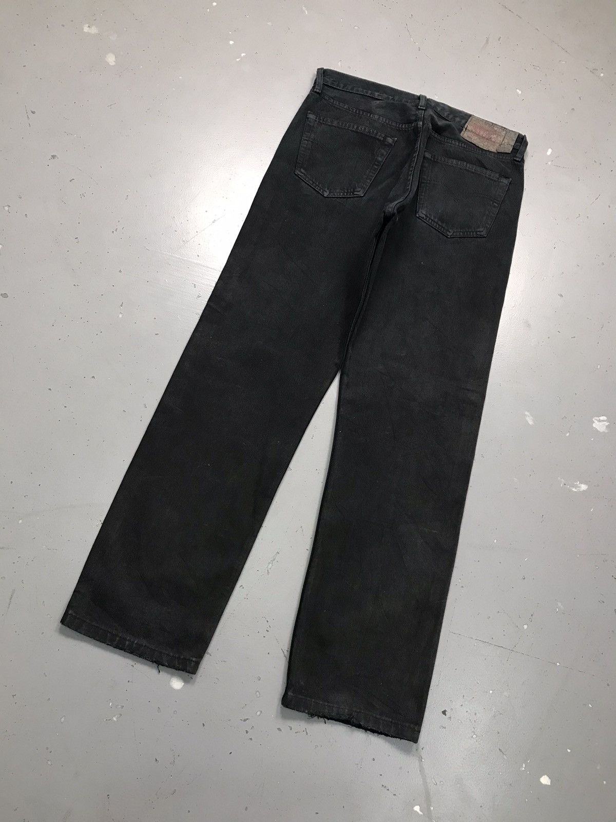 Levi's Vintage Levi’s Strauss & co 501 paper tag straight denim Size US 34 / EU 50 - 10 Thumbnail