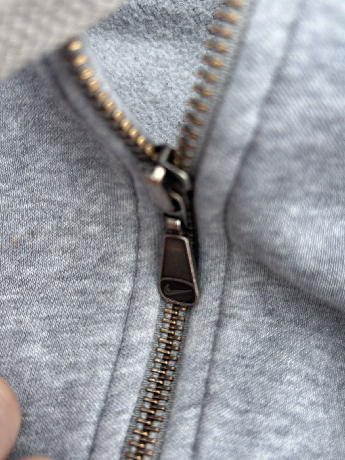 Nike × Vintage Nike Vintage Grey Hoodie Size US M / EU 48-50 / 2 - 4 Thumbnail