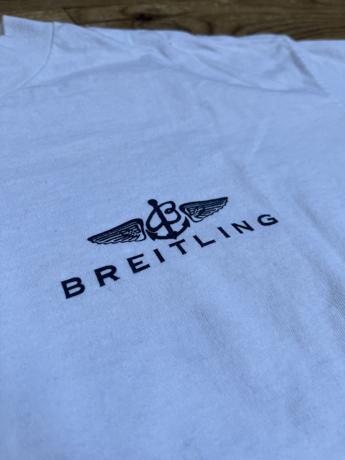 Breitling × Vintage Rare Breitling logo vintage tee Size US XL / EU 56 / 4 - 3 Thumbnail