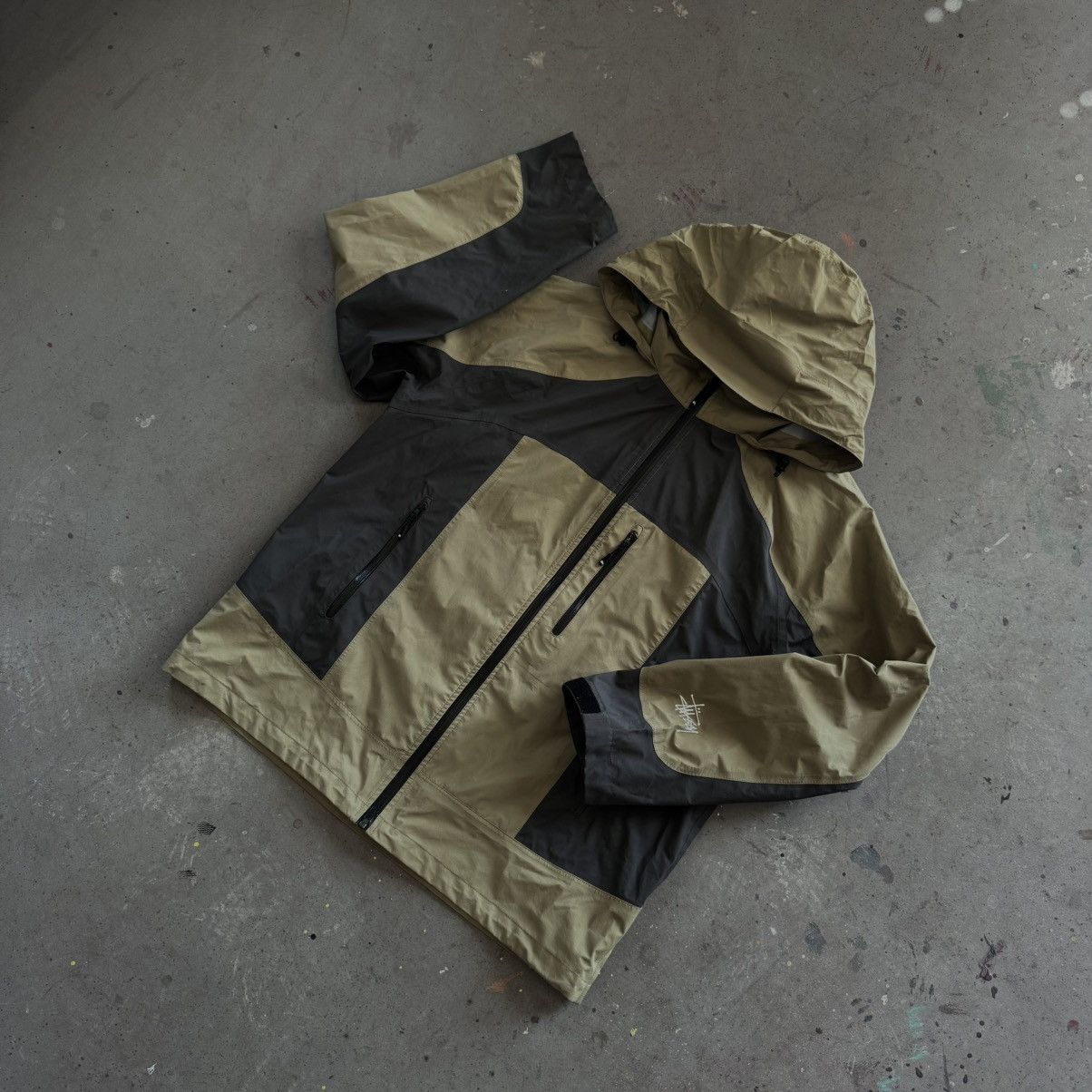 Stussy Stussy Taped Seam Rain Jacket Grailed