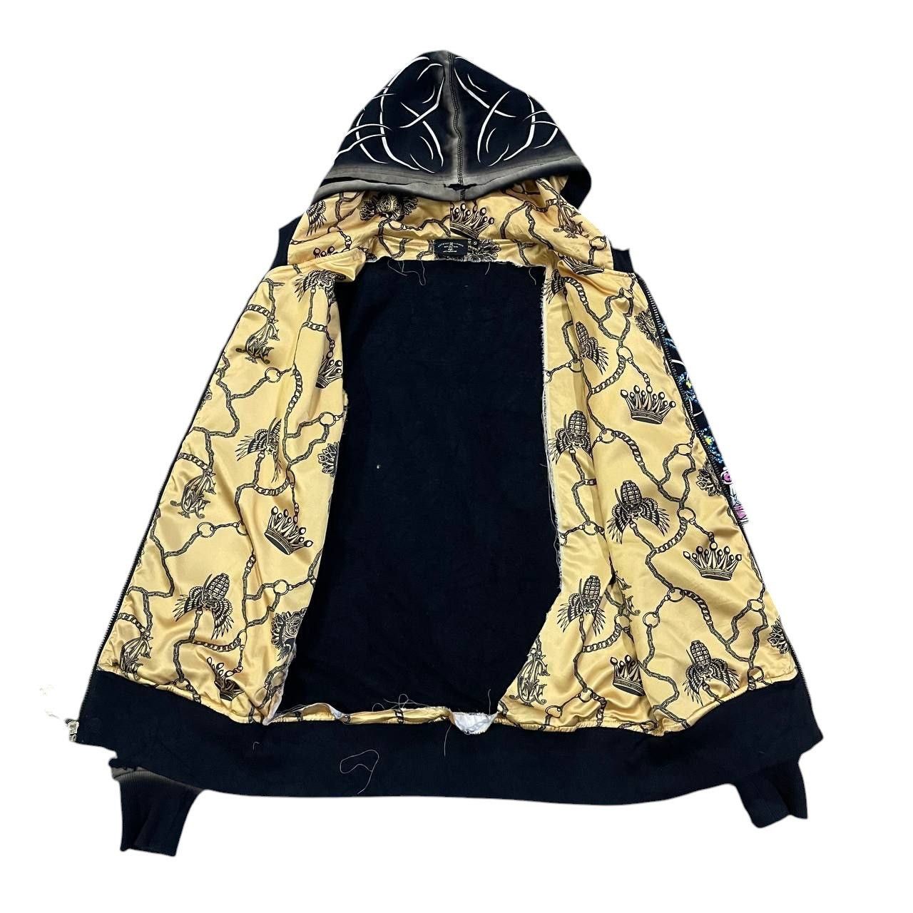 Christian Audigier Vintage Christian Audigier Los Angeles Print Hoodie Size US S / EU 44-46 / 1 - 9 Thumbnail