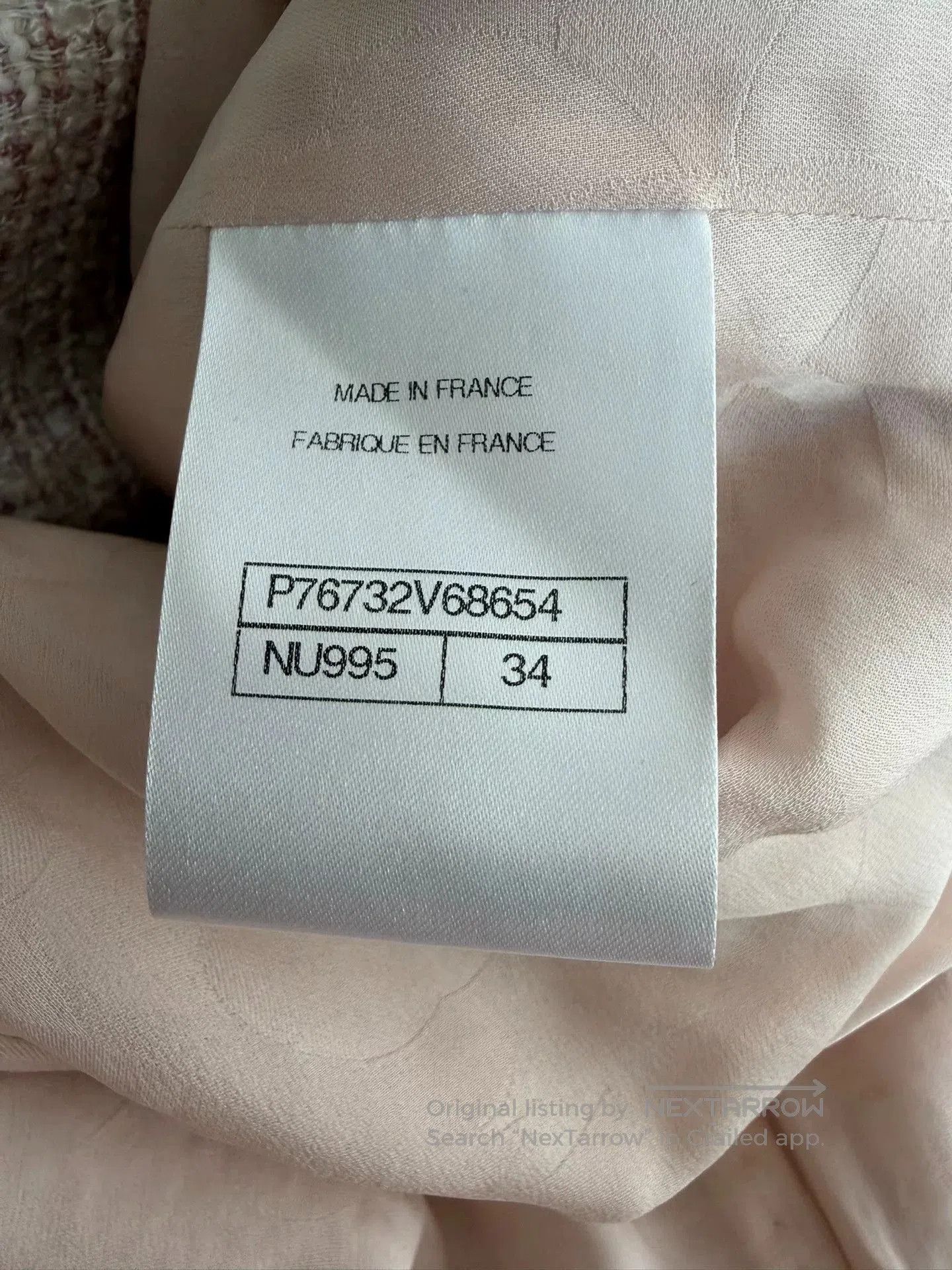Chanel Chanel Tweed Blazer Jacket 34. Size US XS / EU 42 / 0 - 6 Thumbnail