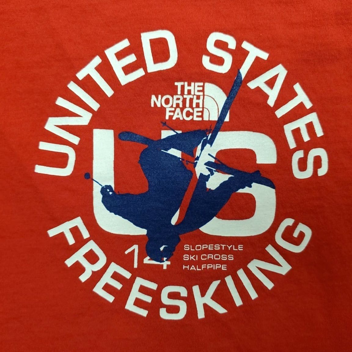 The North Face The North Face Shirt Womens Large Red Freeskiing Slopestyle Halfpipe TEE Outdoor Shirt Women L Red Logo Jersey Short Sleeve Size L / US 10 / IT 46 - 4 Thumbnail