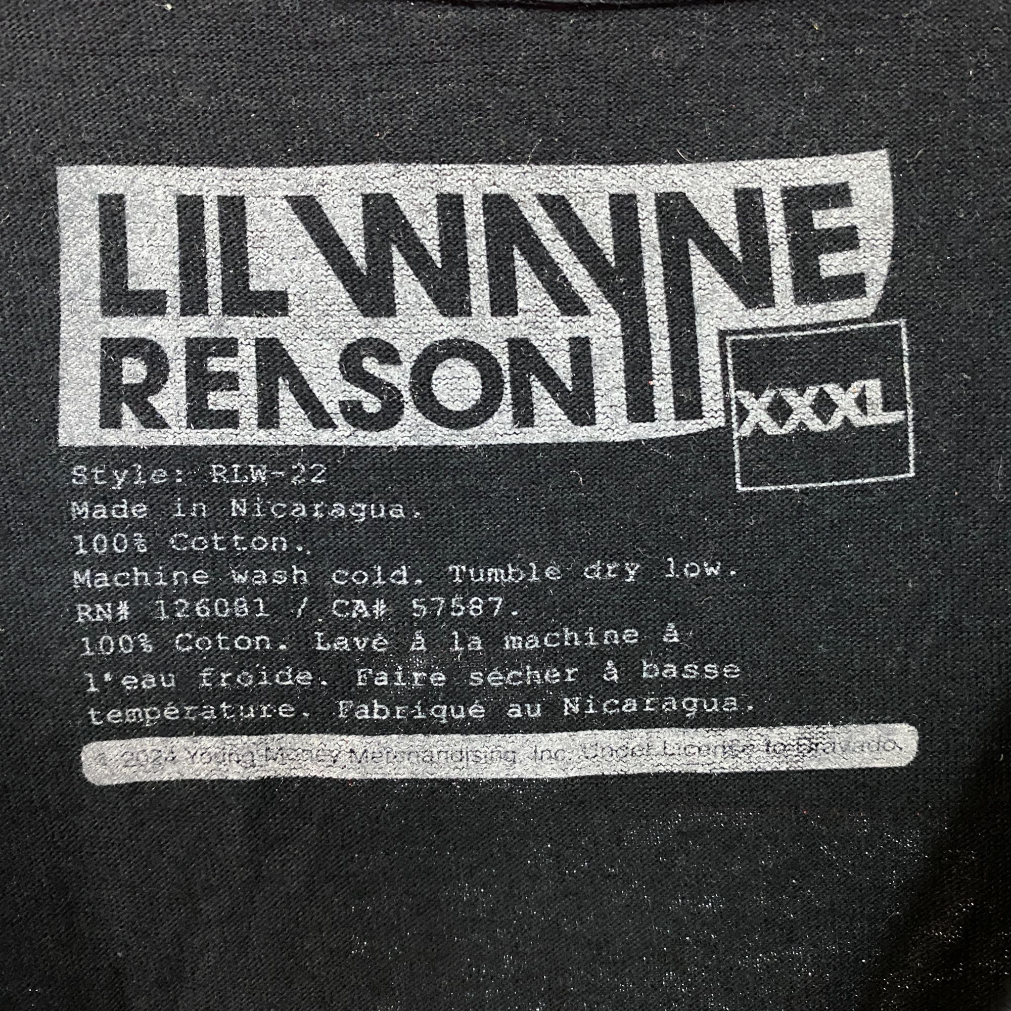Lil Wayne Lil Wayne Real G's Weezy F Baby Young Money Records T-Shirt Size US XXL / EU 58 / 5 - 5 Thumbnail
