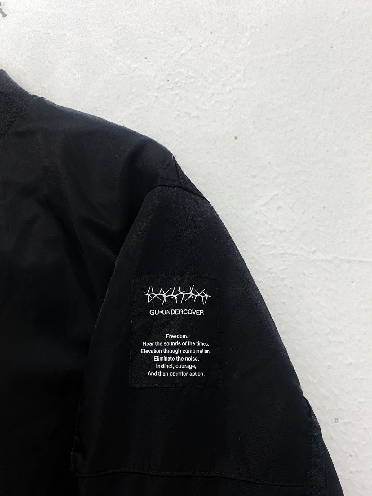 GU × Undercover Gu x Undercover Freedom Noise Bomber Jacket Size US S / EU 44-46 / 1 - 5 Thumbnail
