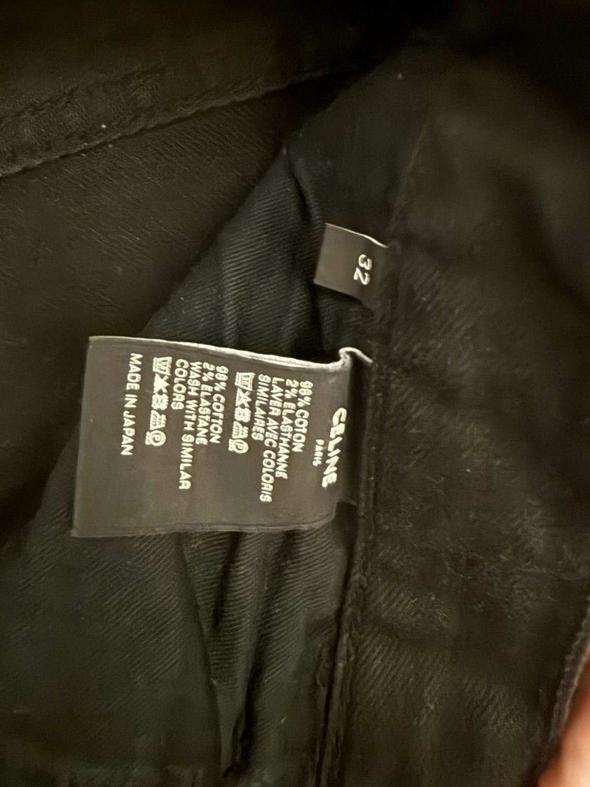 Celine Celine Sk003 32 Hedi Denim Size US 32 / EU 48 - 6 Thumbnail