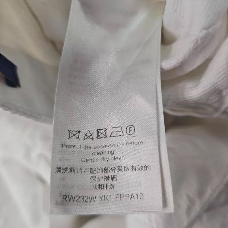 Louis Vuitton Louis Vuitton White Full Logo Zipper Leather Label Pants 25 Size US 40 / EU 56 - 8 Thumbnail