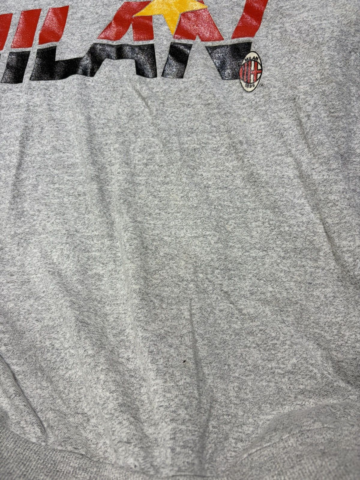 Vintage 1990s Basic Sportswear AC Milan Serie A Classic Sweatshirt Size US XL / EU 56 / 4 - 8 Thumbnail