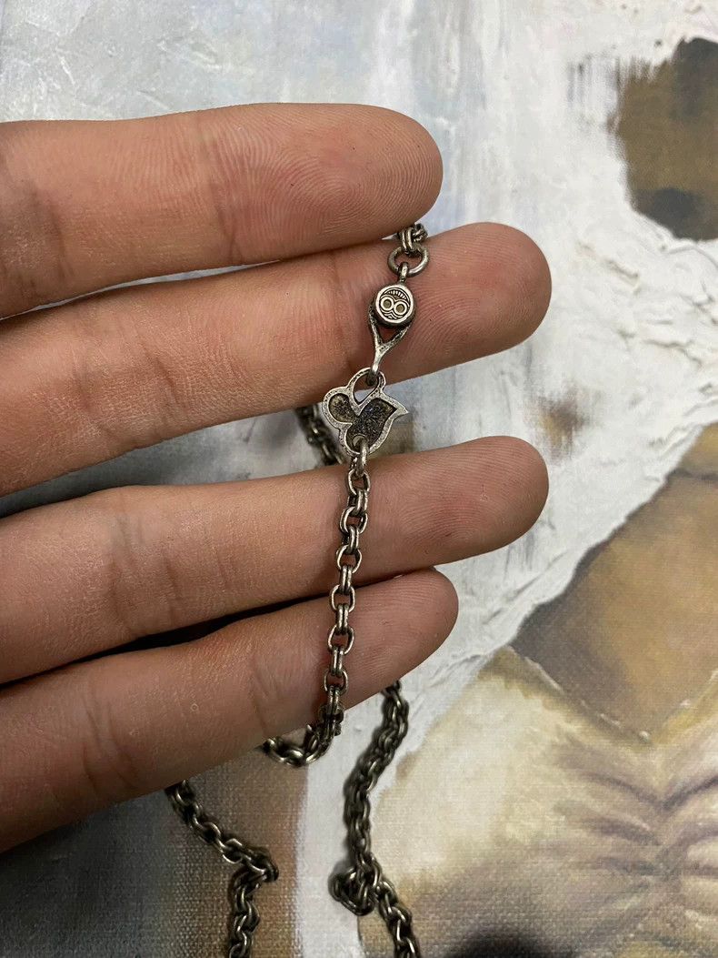 Number (N)ine Number (N)ineSkull clover necklace 2503-Nextarrow Size ONE SIZE - 7 Thumbnail