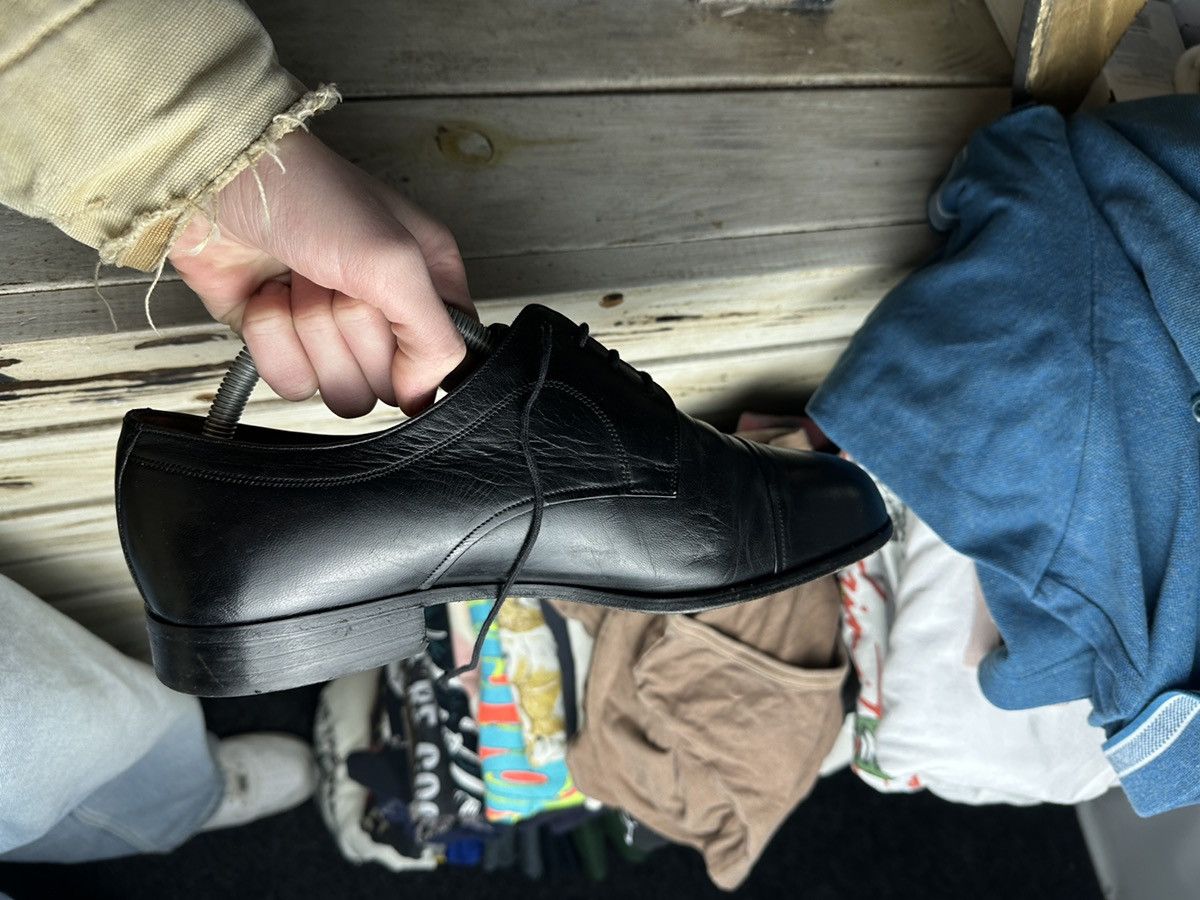 Bally LUXURY 🚨 BALLY VNTG SHOES MEN BLACK LUXURY SHELSEY RARE Size US 9 / EU 42 - 14 Thumbnail