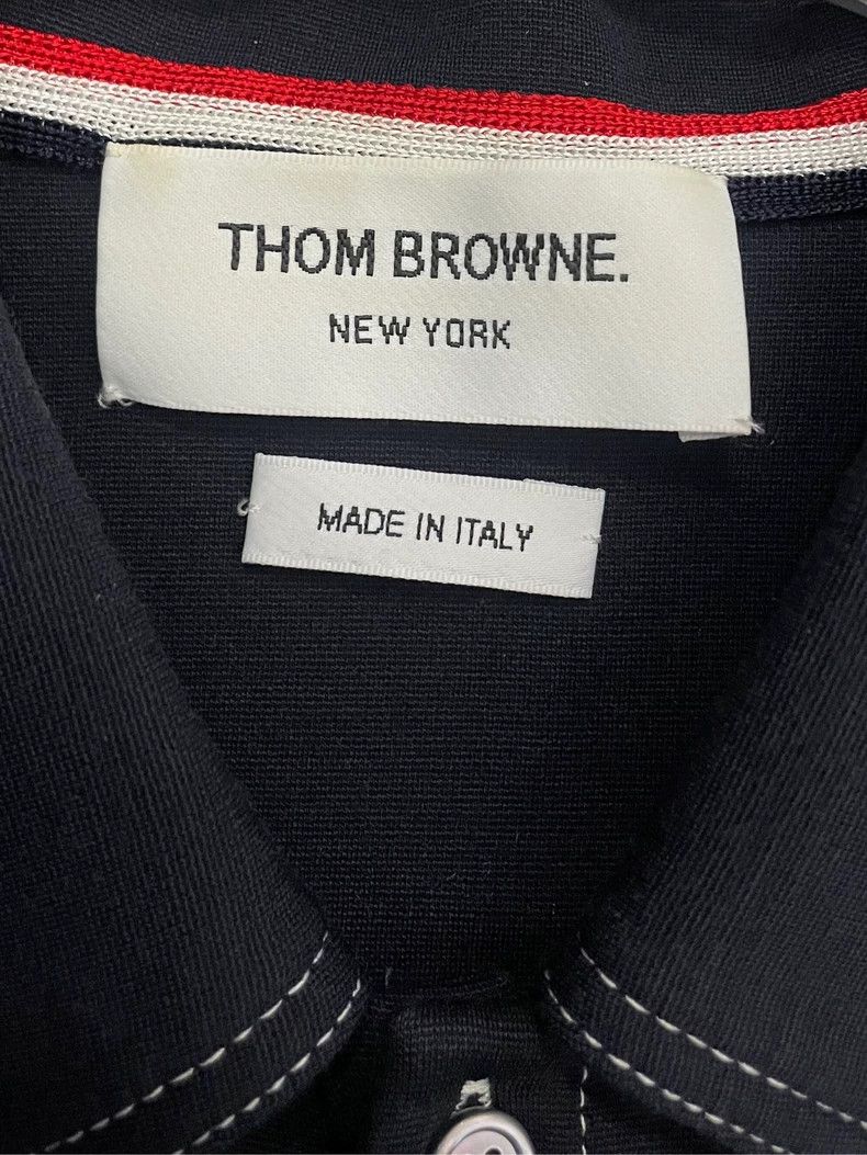 Thom Browne Thom Browne size2 navy Polo Size US M / EU 48-50 / 2 - 7 Thumbnail