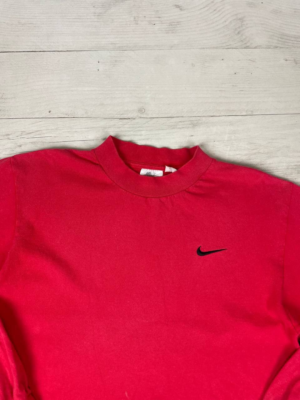 Nike Vintage Nike Logo Swoosh 90S Long Sleeve T Shirt Drill Size US M / EU 48-50 / 2 - 2 Thumbnail
