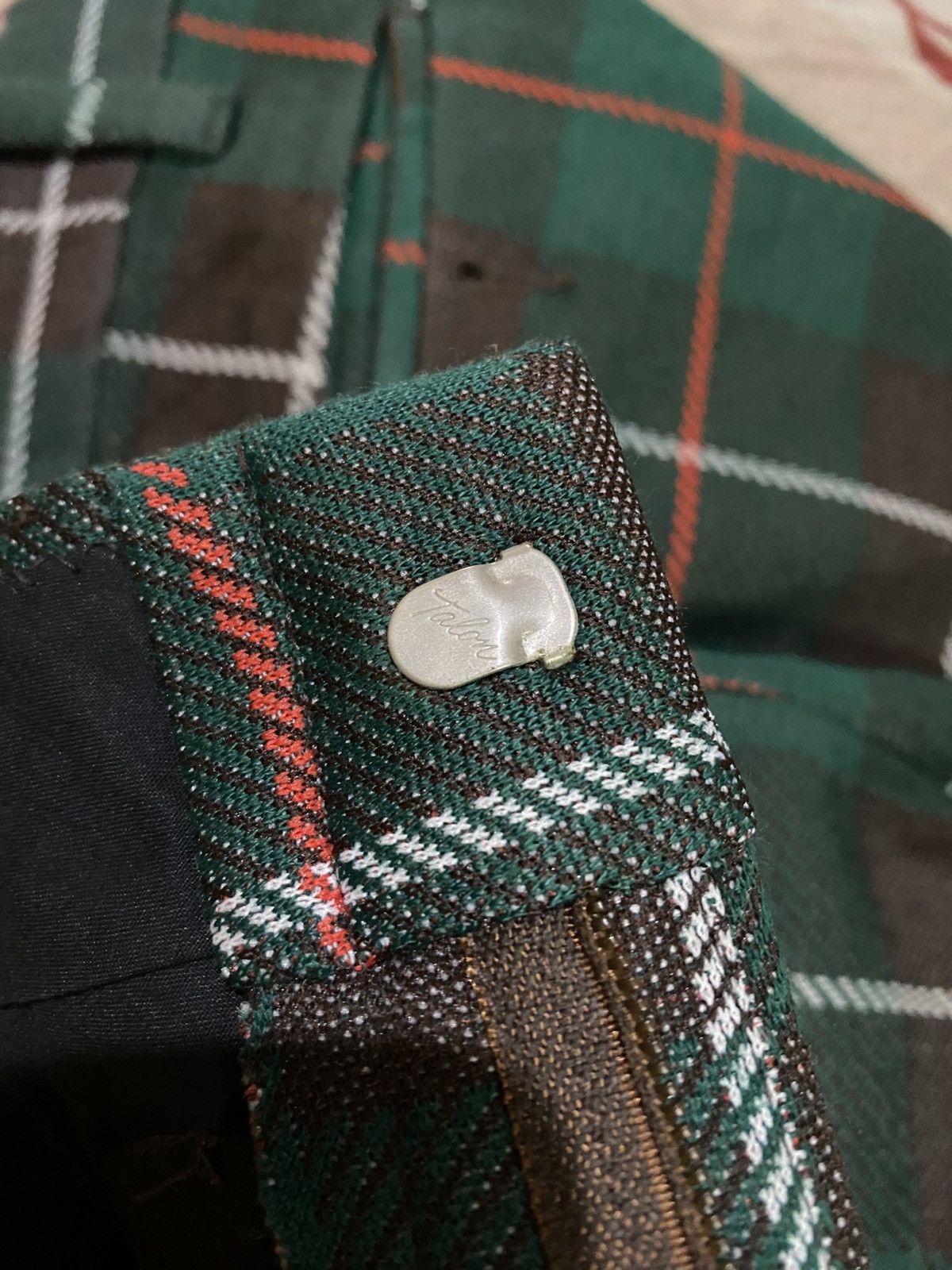 Lee 1970s Lee Plaid Tartan Pants Size US 30 / EU 46 - 8 Thumbnail