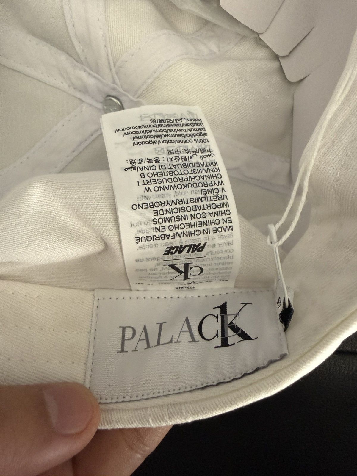 Calvin Klein × Palace Palace Calvin Klein 6-Panel Hat Size ONE SIZE - 7 Thumbnail