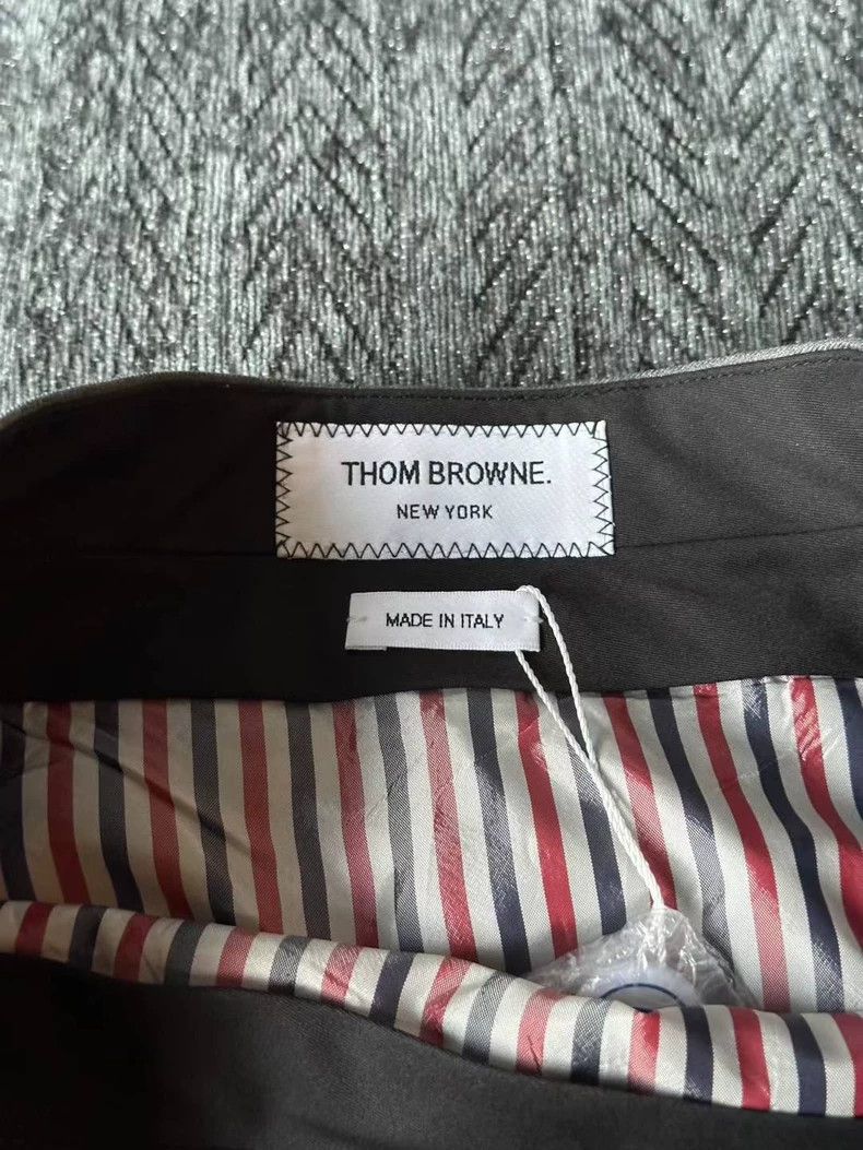 Thom Browne Thom Browne Medium grey pleated skirt Size 24" / US 00 / IT 34 - 3 Thumbnail