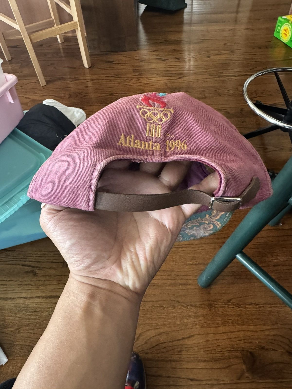 Vintage Vintage 1996 Atlanta Olympics Hat Rare! Size ONE SIZE - 4 Thumbnail