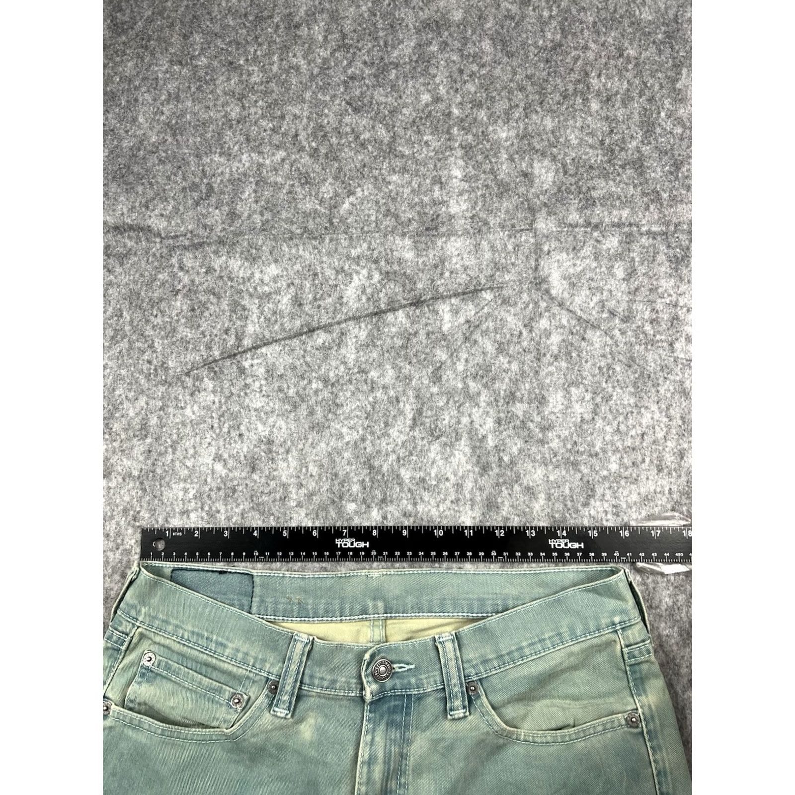 Levi's Levi's 510 Jeans Mens Green Slim Skinny Denim 32x32 Regular Inseam 32 City 90s USA Pockets Stretch Size US 32 / EU 48 - 3 Thumbnail