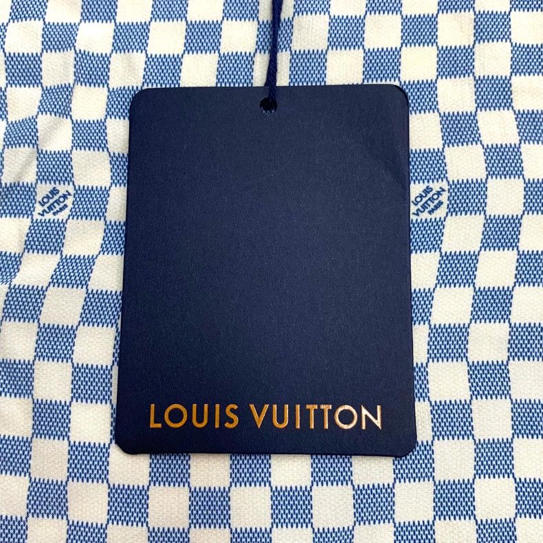 Louis Vuitton Louis Vuitton 24 Color-Block Checkerboard Cotton Crew Neck Size M / US 6-8 / IT 42-44 - 6 Thumbnail