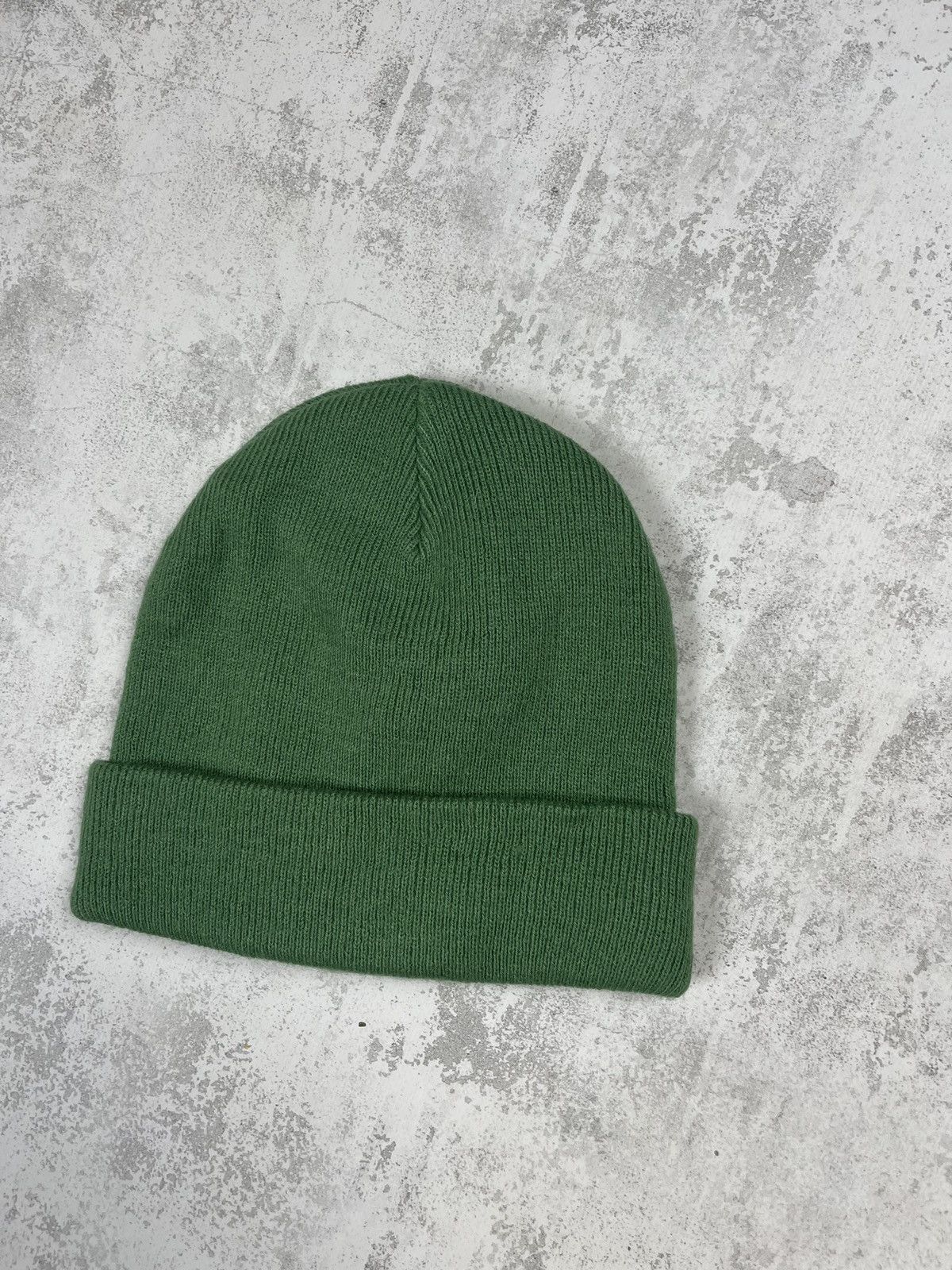 Dickies Iconic Dickies Cuffed Knit Beanie Olive Green Workwear Size ONE SIZE - 4 Thumbnail