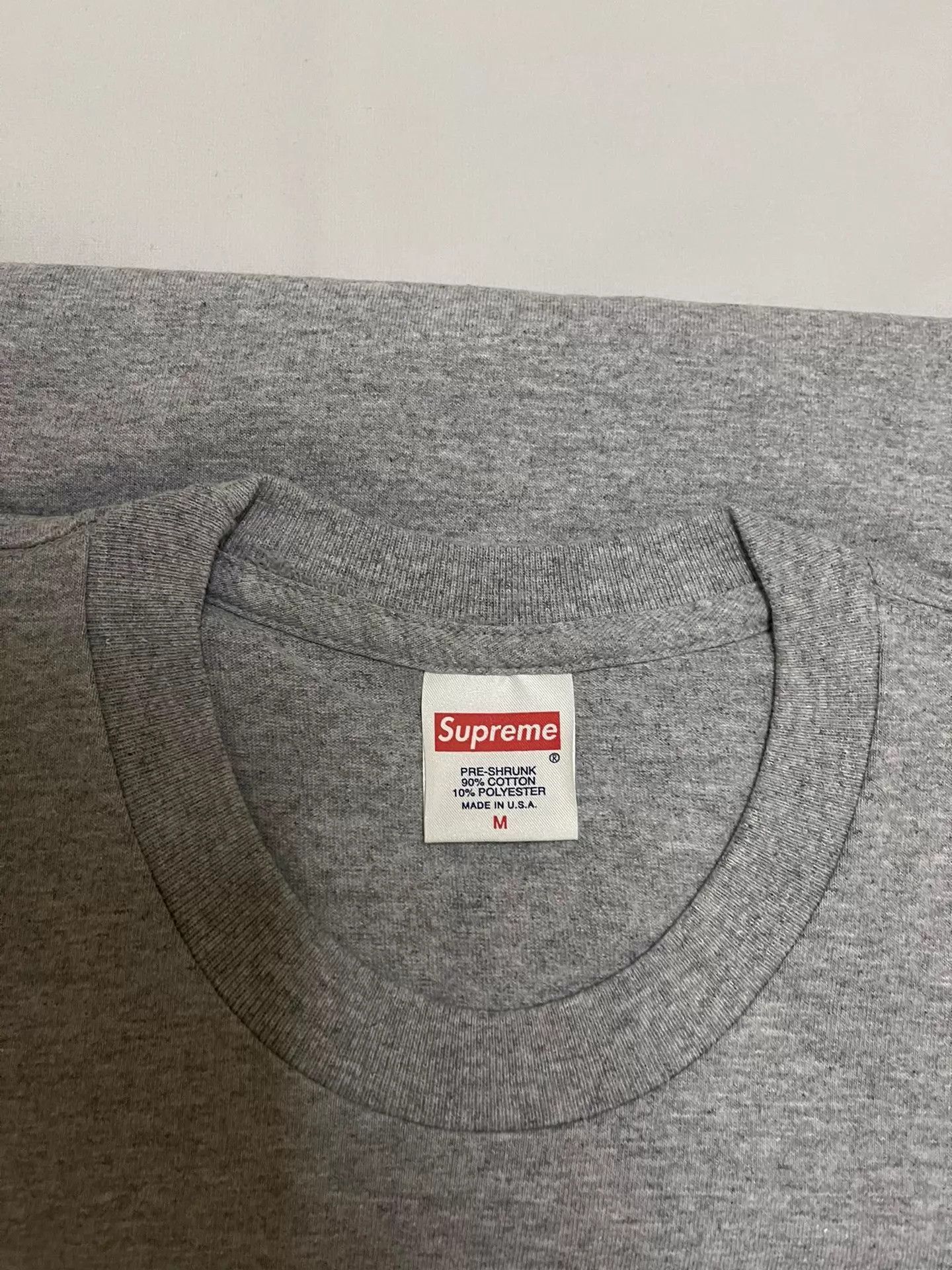 Supreme Supreme 15ss What We Want Tee New Gray/Blue M Size US M / EU 48-50 / 2 - 2 Thumbnail