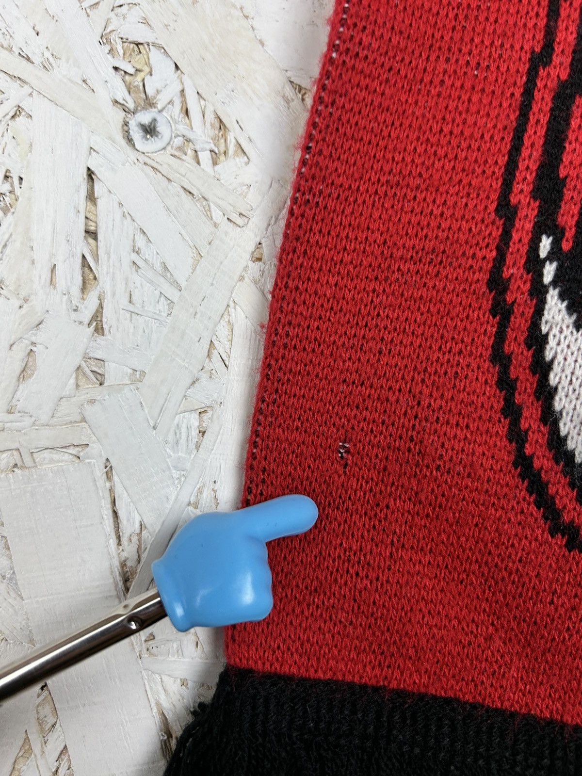 Adidas Vintage Adidas Ac Milan 2010 Fanwear Soccer Football Scarf Size ONE SIZE - 4 Thumbnail