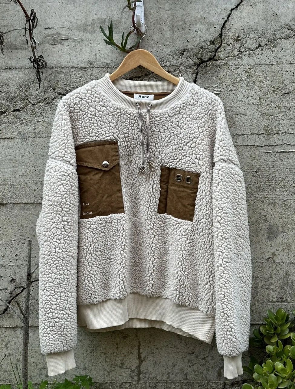 Acne Studios RARE GRAIL Acne Studios oversized teddy fleece sweater Size US M / EU 48-50 / 2 - 2 Thumbnail