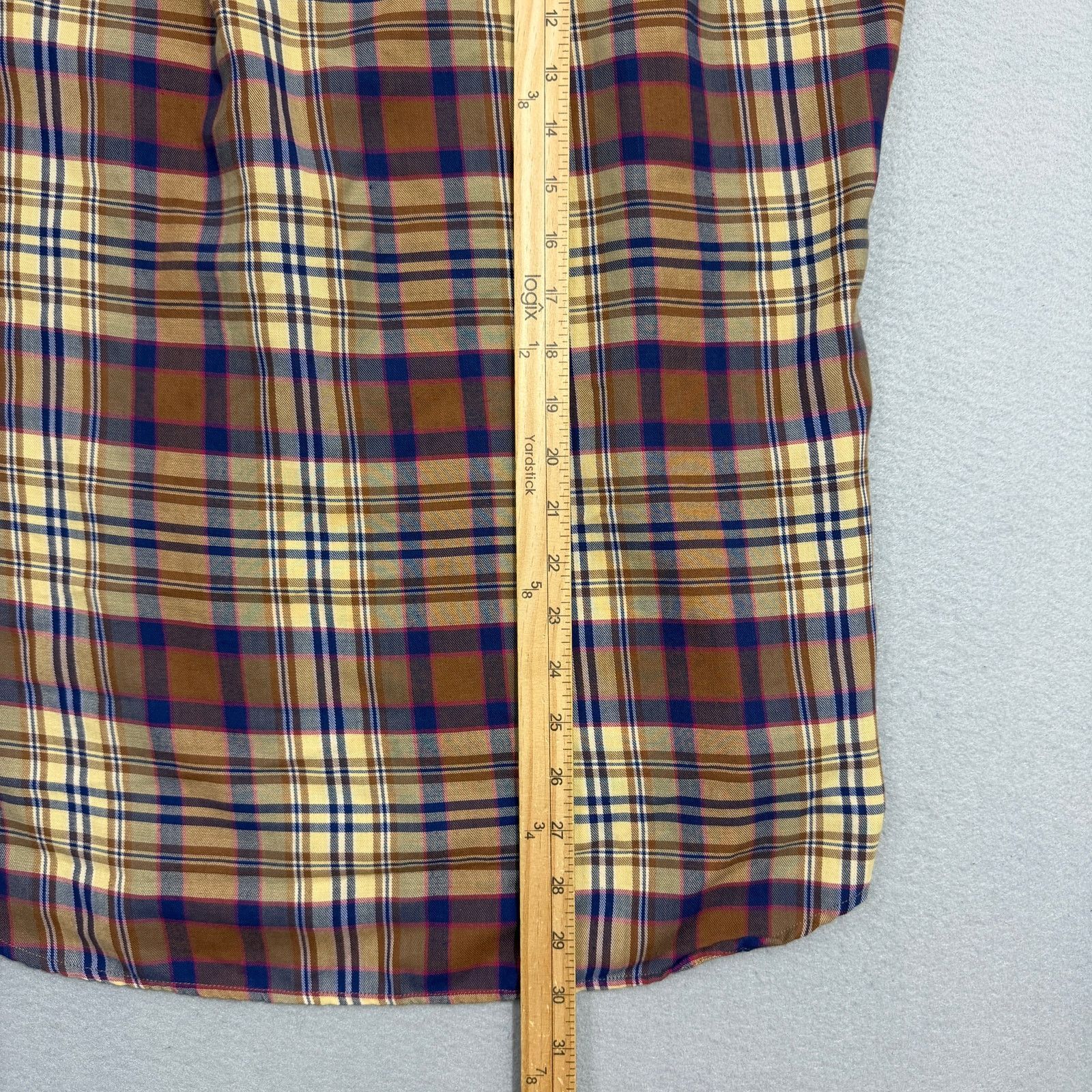 Vintage Vintage Falls Creek Button Down Shirt Medium Brown Plaid Size US M / EU 48-50 / 2 - 9 Thumbnail