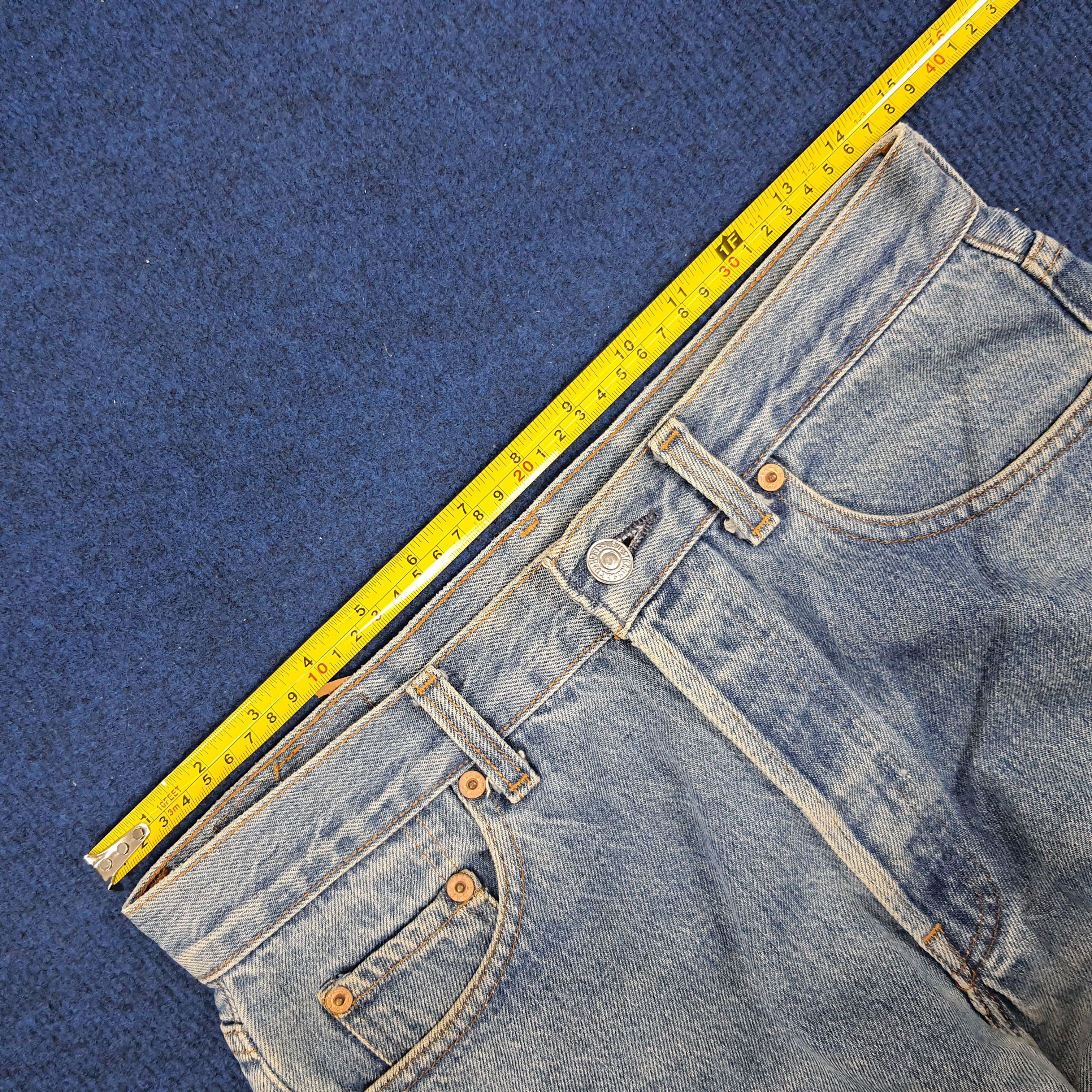 Levi's × Levi's Vintage Clothing × Vintage Vintage Levi's Straight Cut Distressed Denim Jeans Size US 29 - 13 Thumbnail