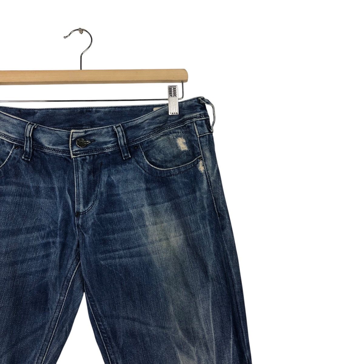 Diesel 📌Vintage Denim Jeans Diesel Parachute Bondage Biker Style Size US 32 / EU 48 - 7 Thumbnail