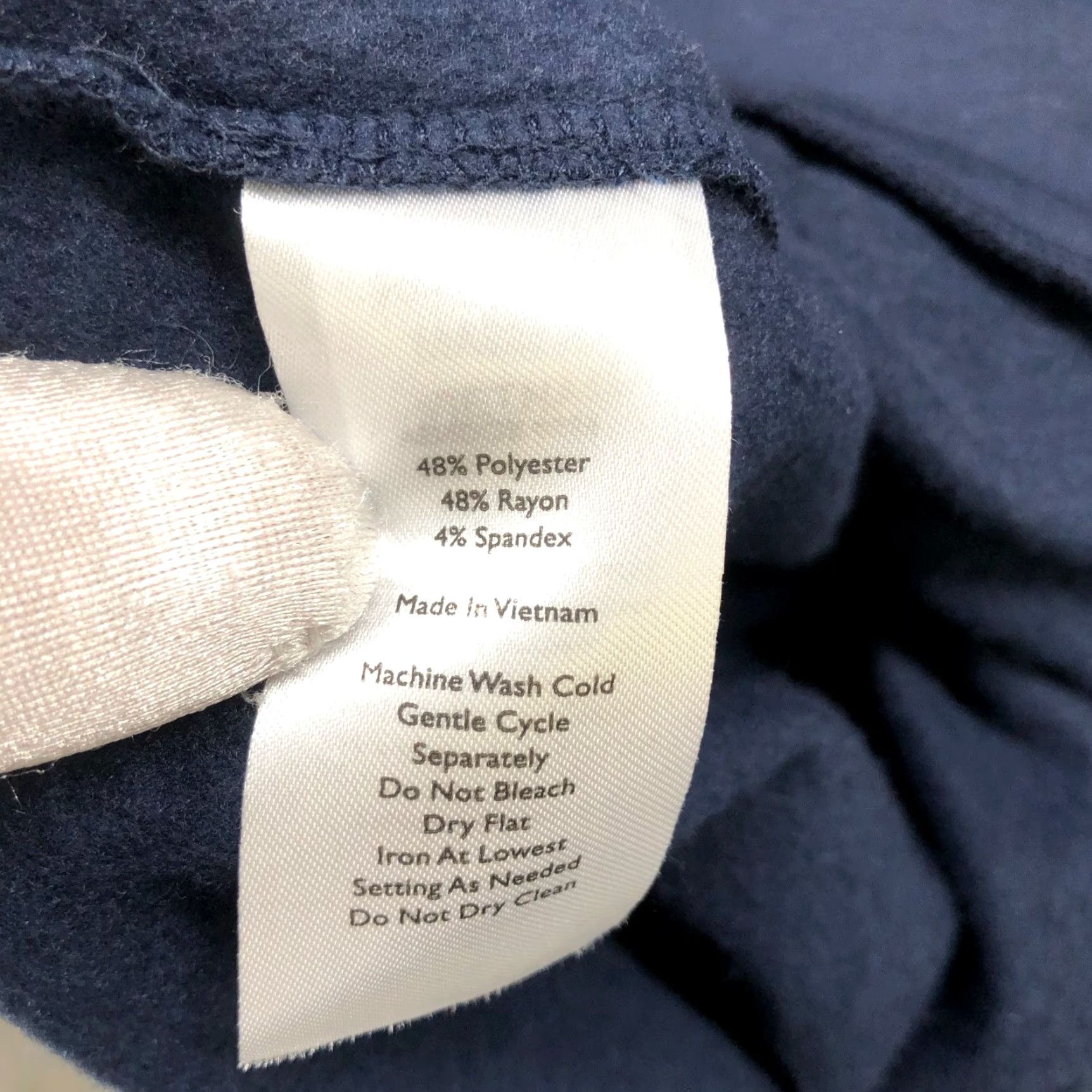 Eddie Bauer Eddie Bauer Hoodie XL Navy Blue Ultra Soft Lightweight Pullover Womens Size XL / US 12-14 / IT 48-50 - 8 Thumbnail