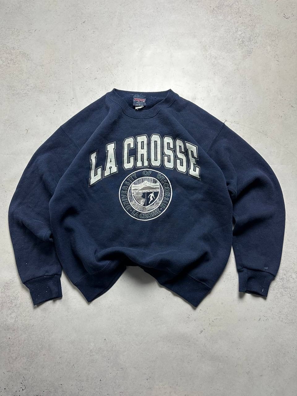 Vintage Vintage La Crosse Made In USA Boxy Sweatshirt L Size US L / EU 52-54 / 3 - 1 Thumbnail