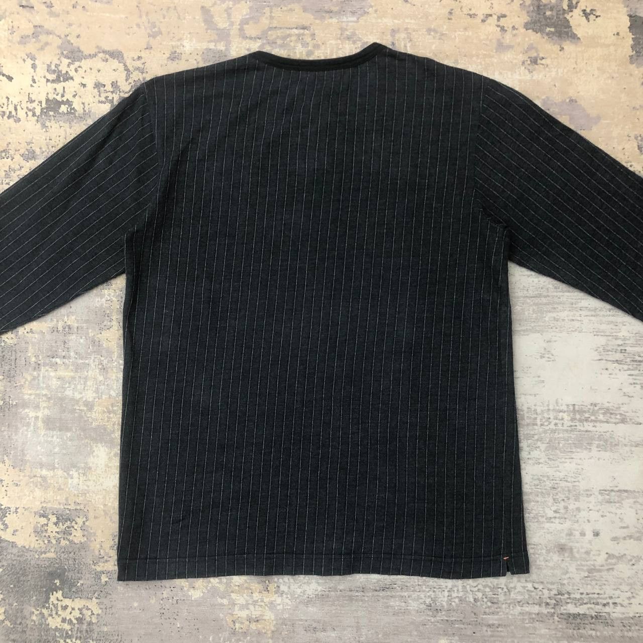Kansai Yamamoto T457 KANSAI YAMAMOTO HOMME STRIPED LONG SLEEVE TEE Size US M / EU 48-50 / 2 - 2 Thumbnail