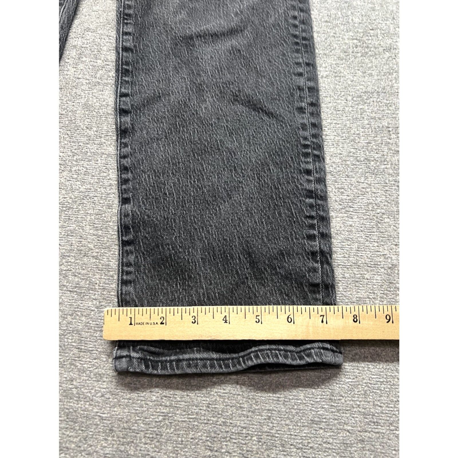Madewell Madewell Jeans Black Women’s 30T Mid Rise Distressed Vintage Straight Inseam 30 in 32 waist Size 30" / US 8 / IT 44 - 3 Thumbnail