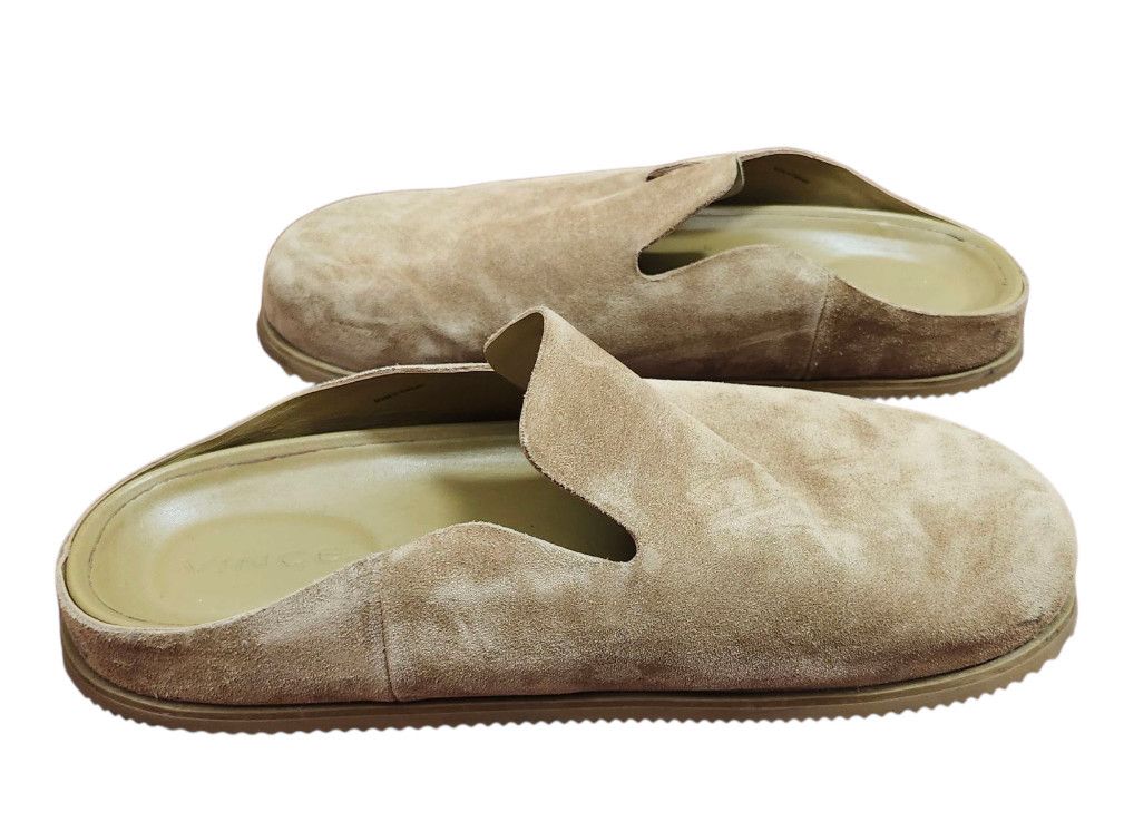 Vince Vince Decker Mens Slip On Decker Suede Mules/ Camel Size 11 Size US 11 / EU 44 - 8 Thumbnail